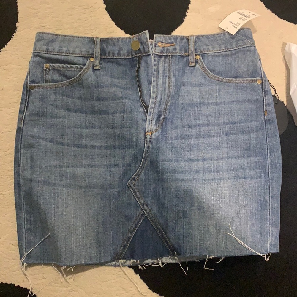Articles of Society Jean Skirt. Size 28